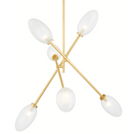 Alberton Chandelier - Large LIGHTING - chandelier Hudson Valley Lighting Aged Brass