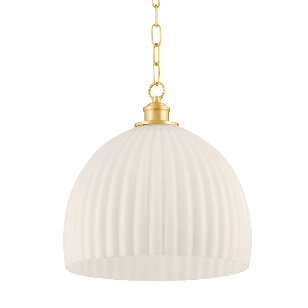Hillary Pendant LIGHTING - pendant Hudson Valley Lighting Brass