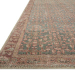 Angela Rose x Loloi Aubrey Blue/ Terracotta Rug 0-RUGS Loloi