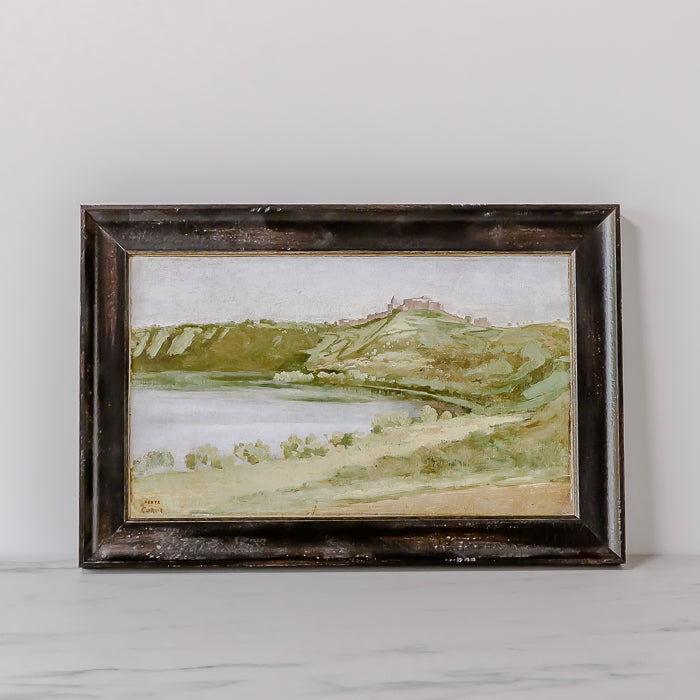 “Hidden Lake Petite Scape” Framed Art Print
