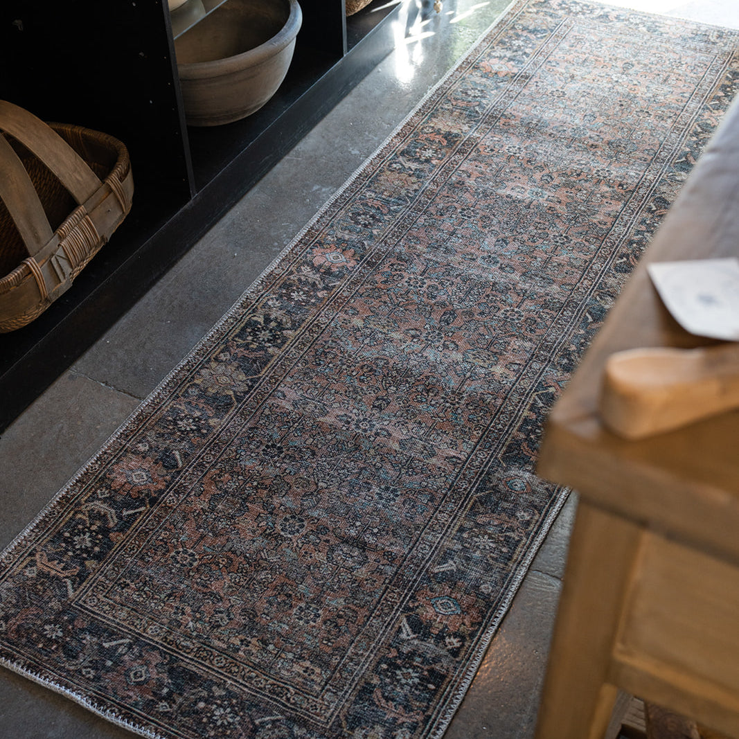 OVERSTOCK RUG - Loloi Adrian Terracotta / Multi Rug - 2'6" x 7'6" IN STORE - Sale Rugs Loloi