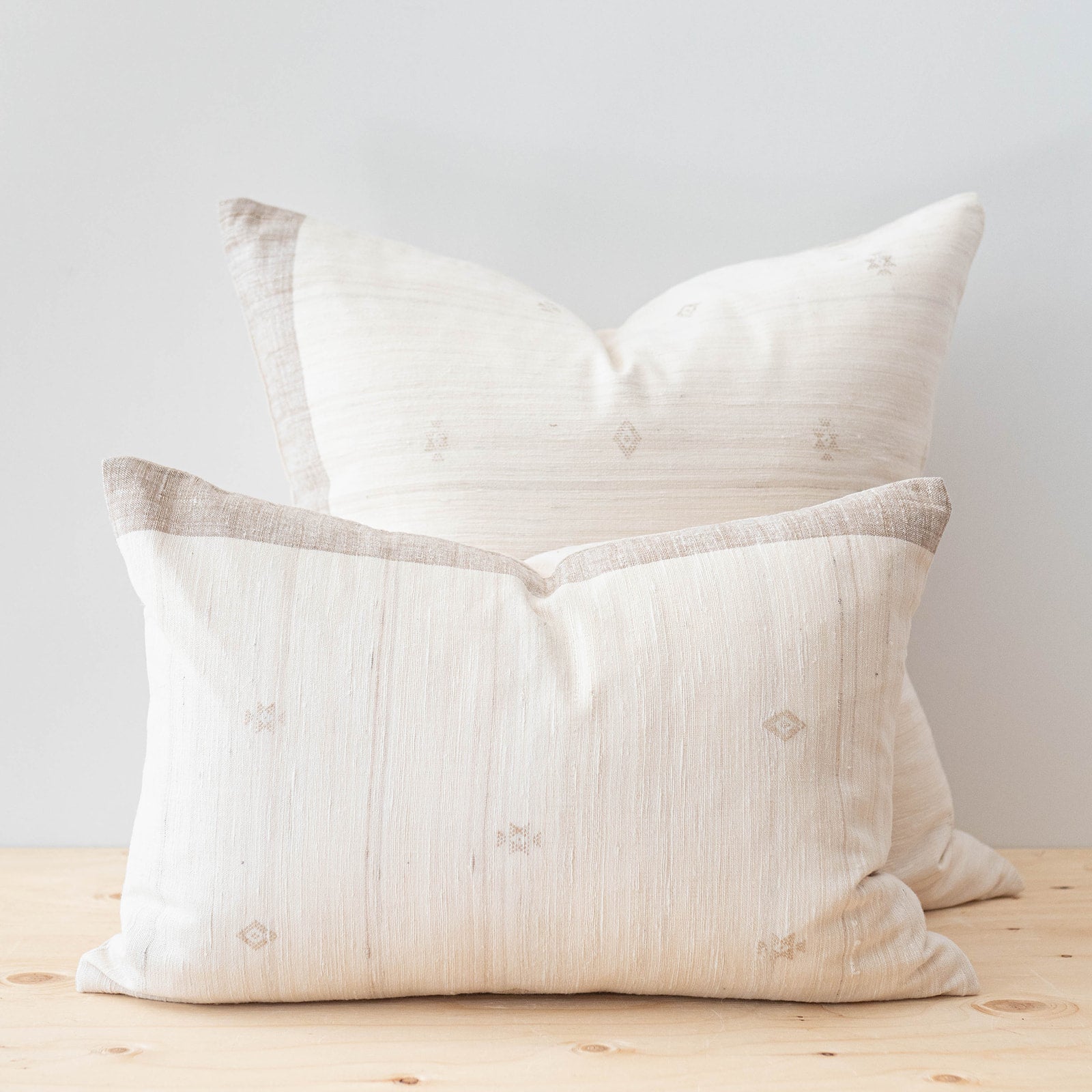 Pearl Tussar Pillow Cover