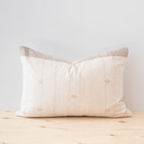 Pearl Tussar Pillow Cover 1 - PILLOWS - Tussar - neutral Rug & Weave Pillows 14" x 20"