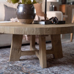 Lennon Round Coffee Table 4 - b - FURNITURE - coffee table - round Hauer Market