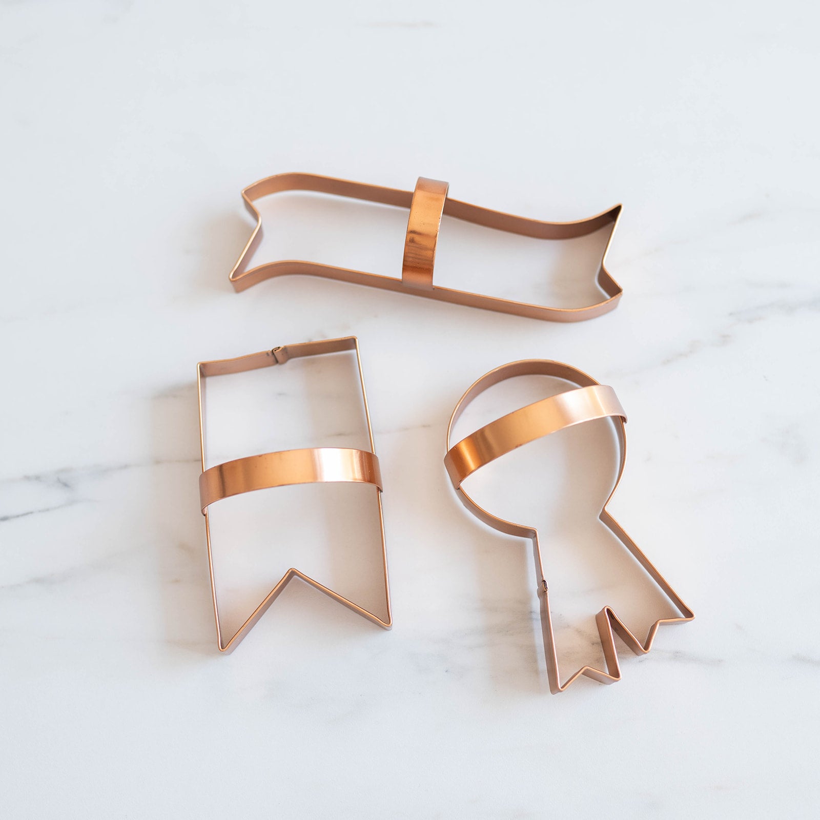 Copper Ribbons Cookie Cutter Set - Rug & Weave