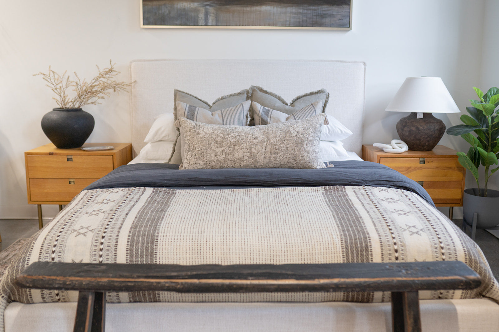 OVERSTOCK ITEM - Jules Bed - Double FURNITURE - floor model Style in Form