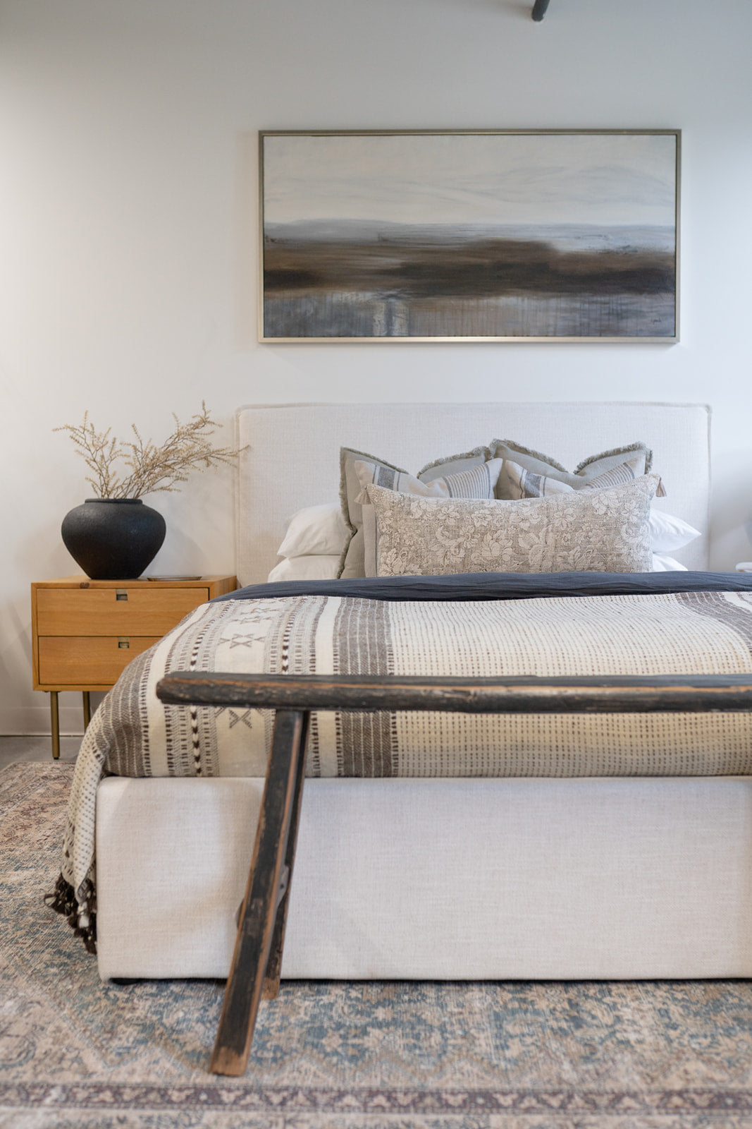 OVERSTOCK ITEM - Jules Bed - Double FURNITURE - floor model Style in Form