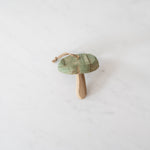 Wood Mushroom Ornament CHRISTMAS 2021 - ornament Rug & Weave powder blue