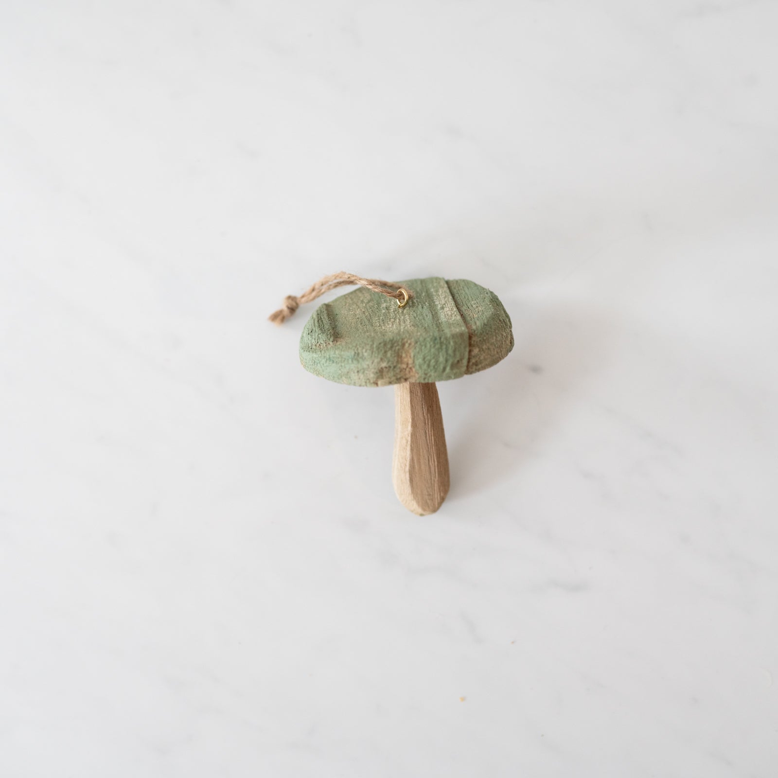 Wood Mushroom Ornament CHRISTMAS 2021 - ornament Rug & Weave powder blue
