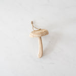 Wood Mushroom Ornament CHRISTMAS 2021 - ornament Rug & Weave white