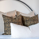Aja Floral Pillow Cover 00-1 - PILLOWS - block print - neutral Rug & Weave Pillows