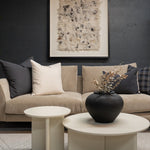 Charcoal Linen Pillow Cover 1 - PILLOWS - linen - neutral Rug & Weave Pillows