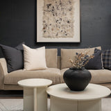 Charcoal Linen Pillow Cover 1 - PILLOWS - linen - neutral Rug & Weave Pillows