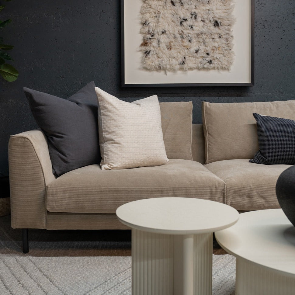 Charcoal Linen Pillow Cover 1 - PILLOWS - linen - neutral Rug & Weave Pillows