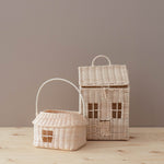 Hand-Woven Petite House Basket - Rug & Weave