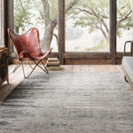 Loloi Amara Silver / Grey Rug 1-RUGS - patterned Loloi