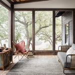 Loloi Amara Silver / Grey Rug 1-RUGS - patterned Loloi