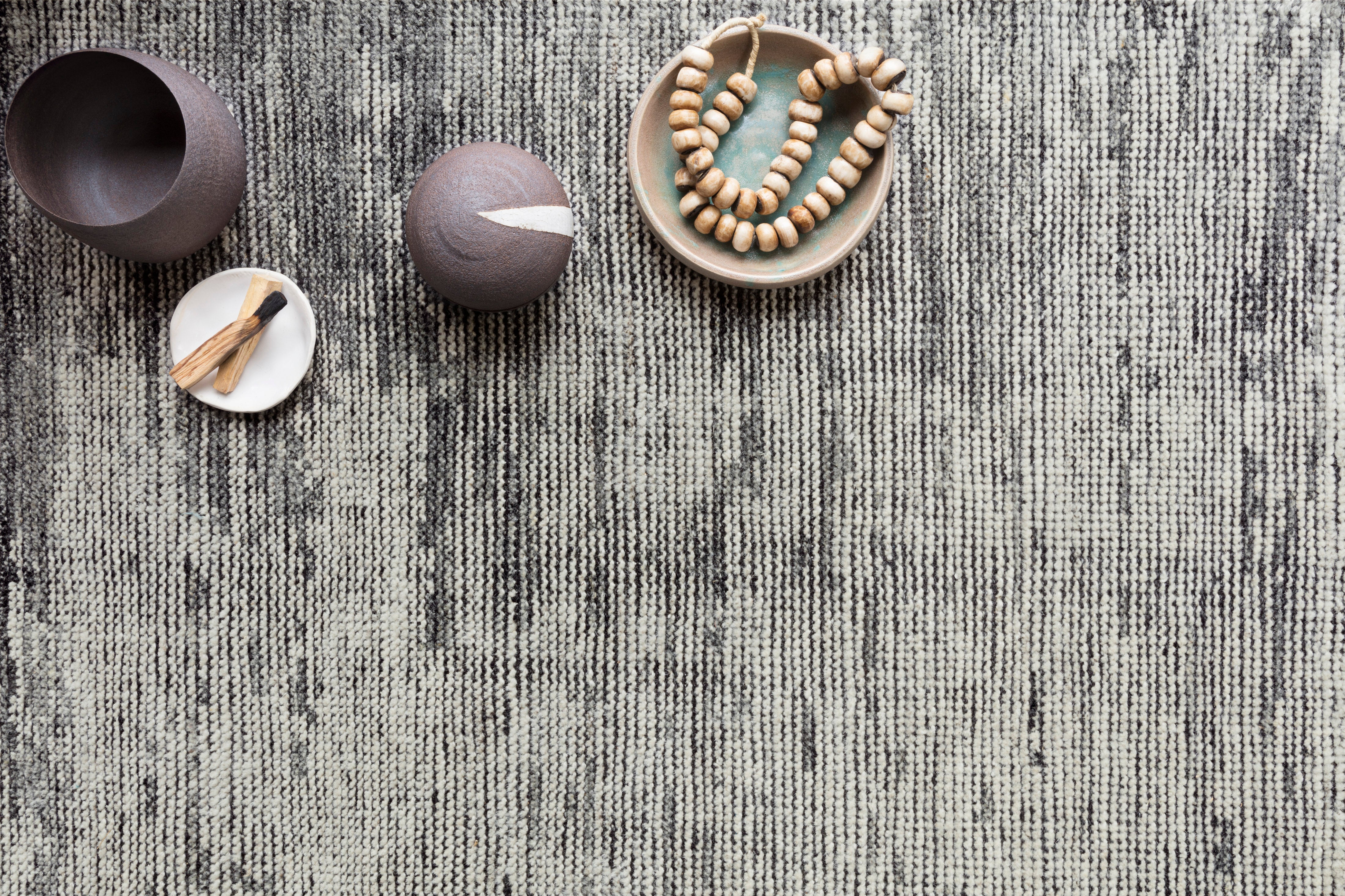 Loloi Amara Silver / Grey Rug 1-RUGS - patterned Loloi