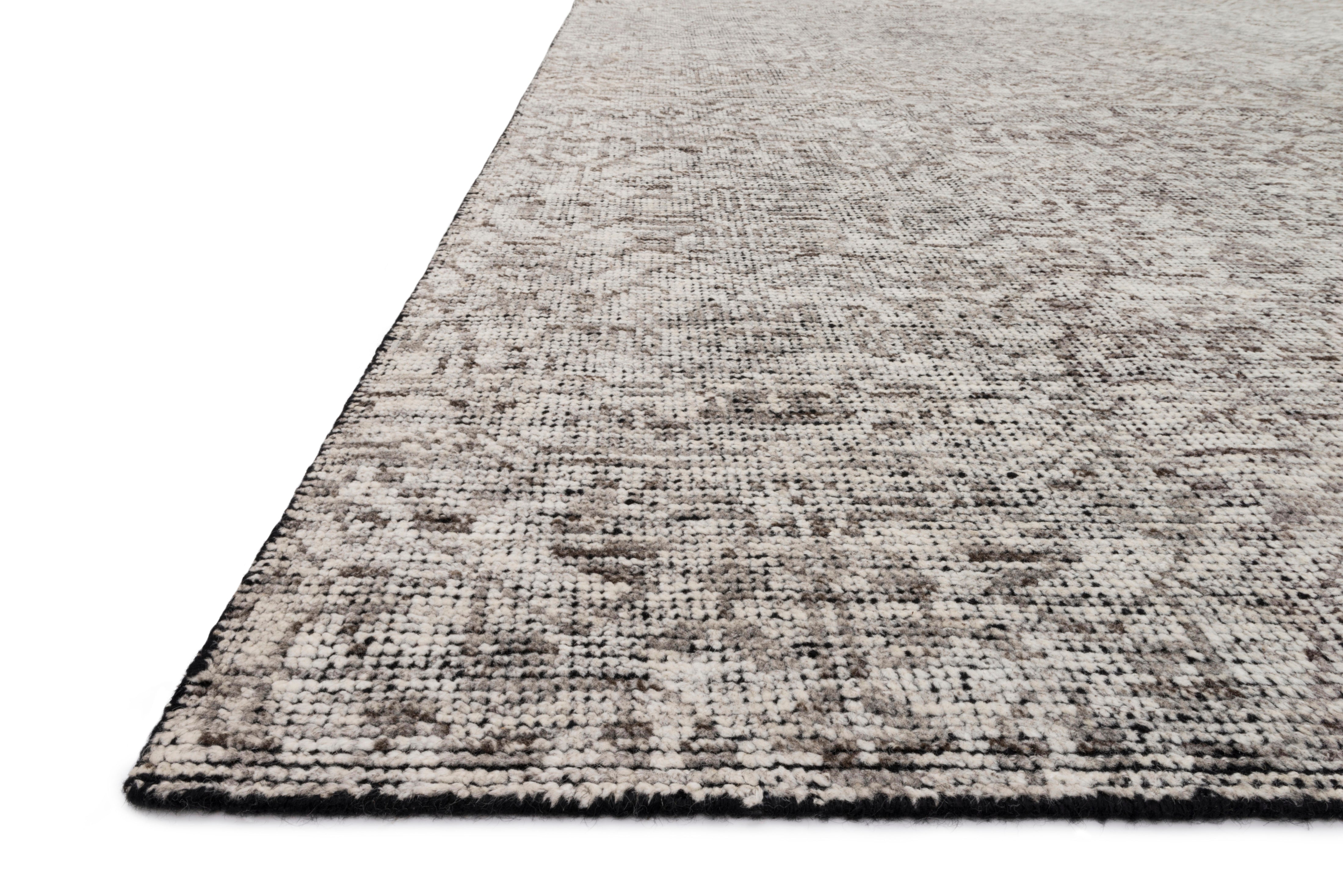 Loloi Amara Ivory / Taupe Rug 1-RUGS - patterned Loloi