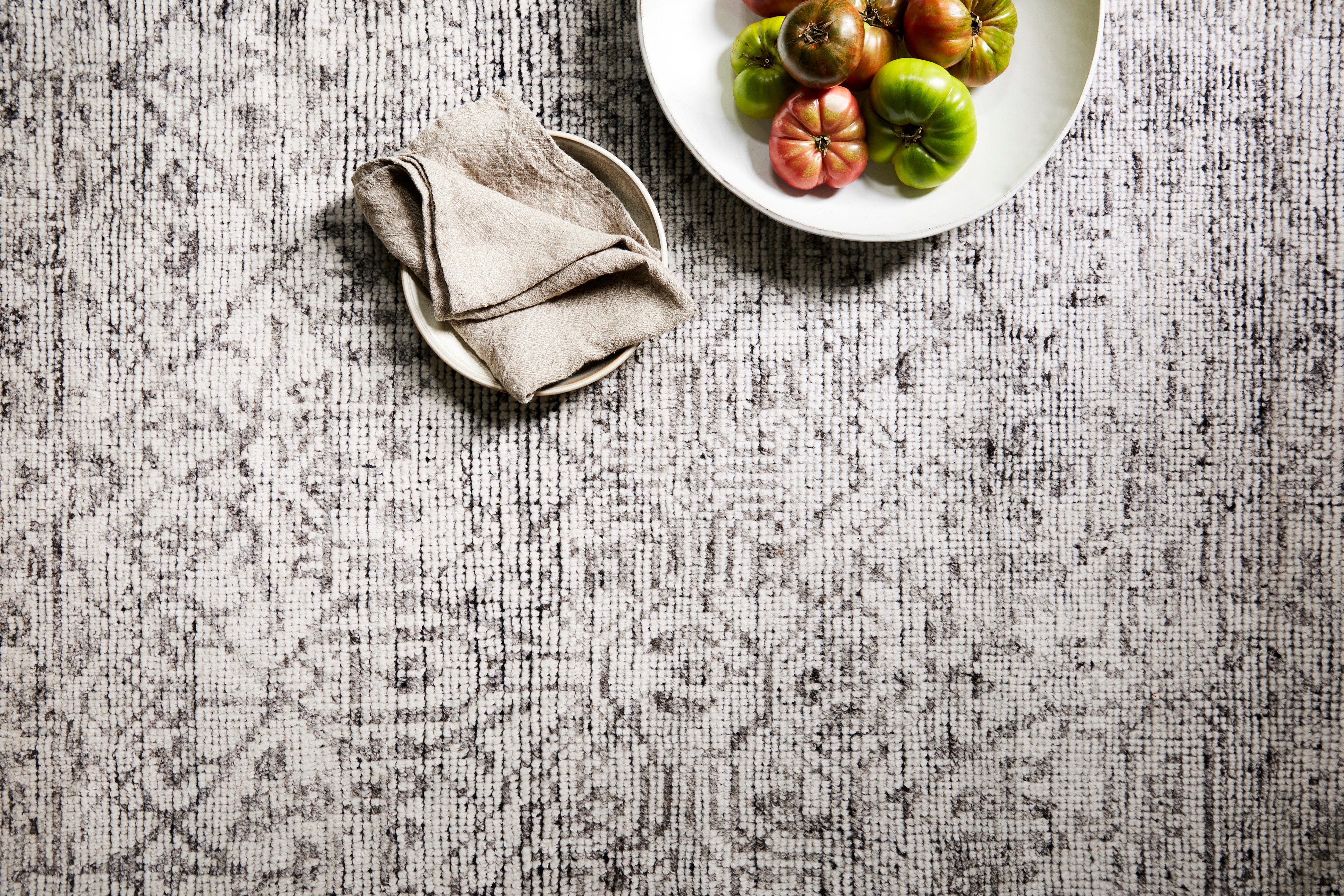 Loloi Amara Ivory / Taupe Rug 1-RUGS - patterned Loloi