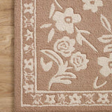 Rifle Paper Co. X Loloi/ Arboretum Rose Garden Rust Rug 3 - RUGS - patterned Loloi