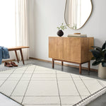 Arkell Ivory/Charcoal Rug 0-RUGS - wool Surya