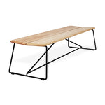Gus* Modern Aero Bench 11 - FURNITURE - dining bench Gus Natural Ash Black