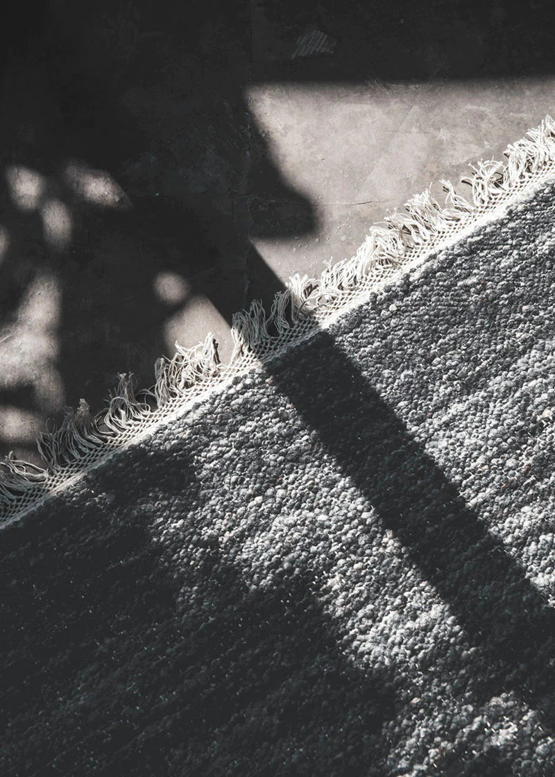 Aquarius Charcoal Rug 0-RUGS - patterned Mark Krebs