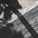 Aquarius Charcoal Rug 0-RUGS - patterned Mark Krebs