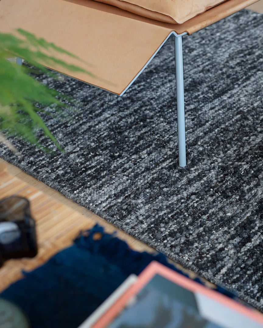 Aquarius Charcoal Rug 0-RUGS - patterned Mark Krebs