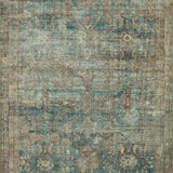 OVERSTOCK - Banks Ocean / Spice Rug - 5'-0" x 7'-6" IN STORE - Sale Rugs Loloi