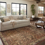 Magnolia Home by Joanna Gaines x Loloi Banks Brick / Ivory Rug 1 - RUGS - patterned Loloi