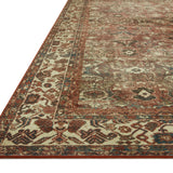 Magnolia Home by Joanna Gaines x Loloi Banks Brick / Ivory Rug 1 - RUGS - patterned Loloi