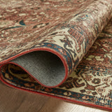 Magnolia Home by Joanna Gaines x Loloi Banks Brick / Ivory Rug 1 - RUGS - patterned Loloi