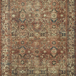 Magnolia Home by Joanna Gaines x Loloi Banks Brick / Ivory Rug 1 - RUGS - patterned Loloi