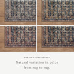Amber Lewis x Loloi Billie Ocean / Brick Rug 0-patterned rugs Loloi