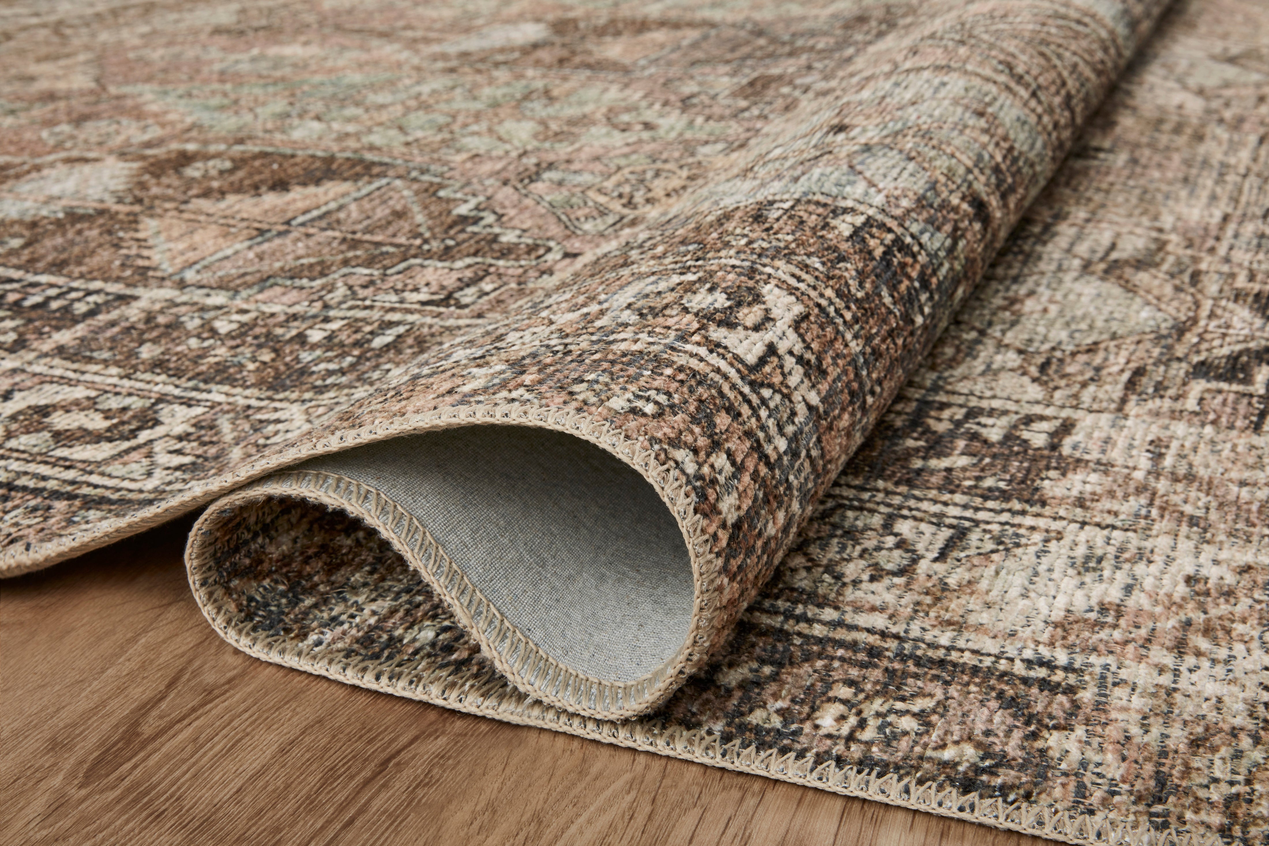 Amber Lewis x Loloi Billie Clay / Sage Rug 0-patterned rugs Loloi