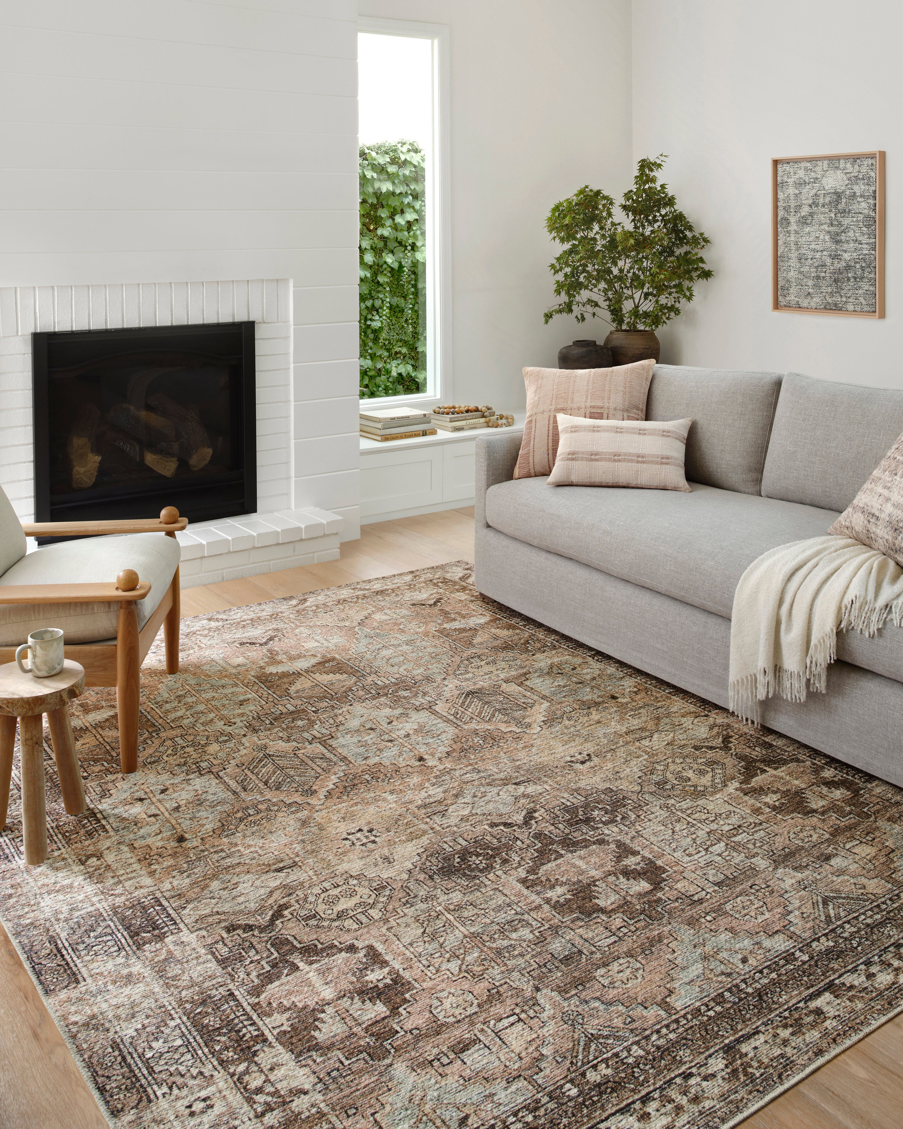 Amber Lewis x Loloi Billie Clay / Sage Rug 0-patterned rugs Loloi