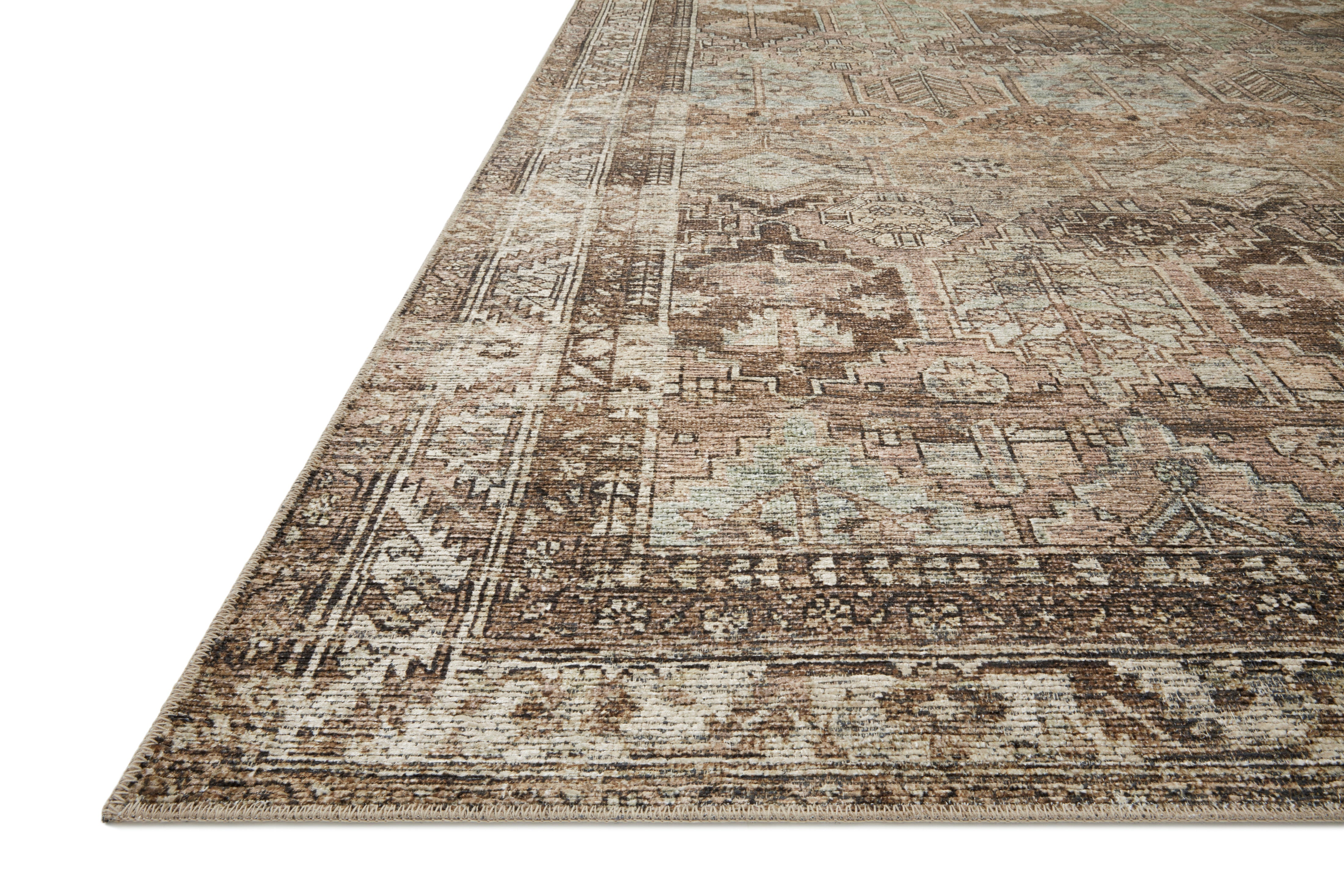 Amber Lewis x Loloi Billie Clay / Sage Rug 0-patterned rugs Loloi