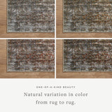 Amber Lewis x Loloi Billie Tobacco / Rust Rug 0-patterned rugs Loloi