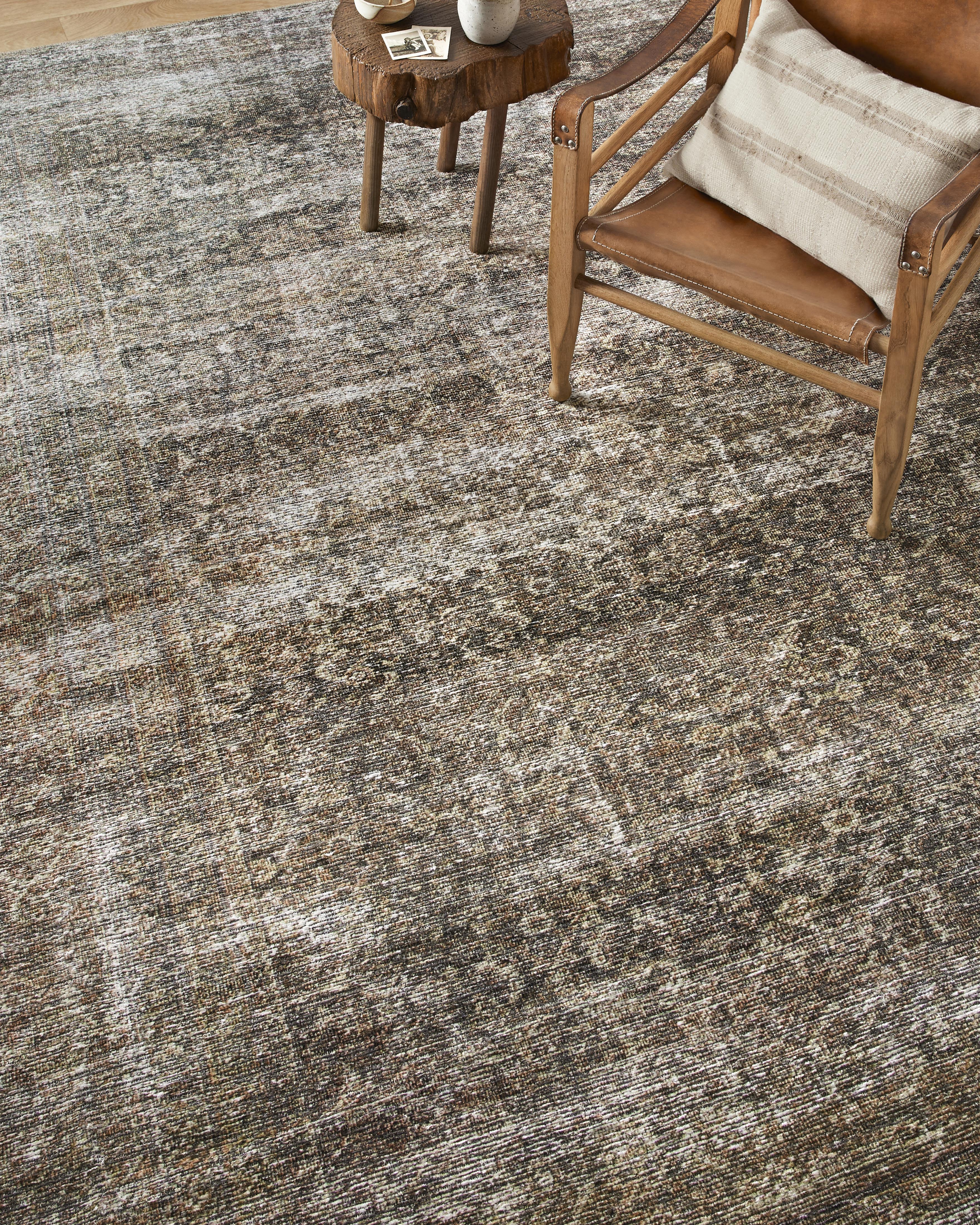 Amber Lewis x Loloi Billie Tobacco / Rust Rug 0-patterned rugs Loloi