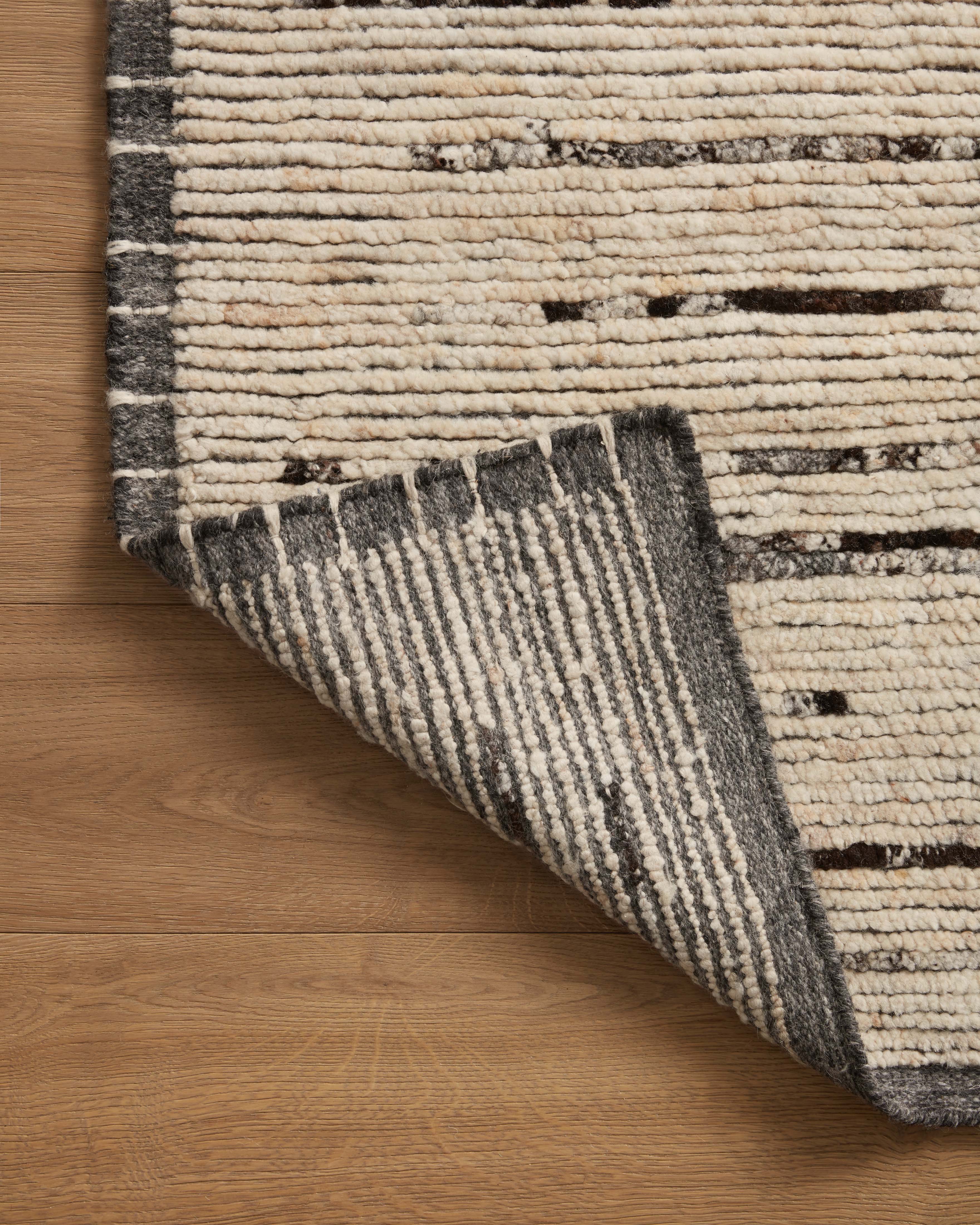 Amber Lewis x Loloi Briyana Natural / Black 1-natural fibre rugs Loloi