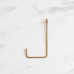 Handmade Brass Single Hook wall hook Fog Linen Work Medium