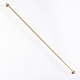 STOCKED PRODUCT Pre-order: Handmade Brass Towel Bar PRE-ORDER Sku Fog Linen Work Large