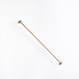 STOCKED PRODUCT Pre-order: Handmade Brass Towel Bar PRE-ORDER Sku Fog Linen Work Medium