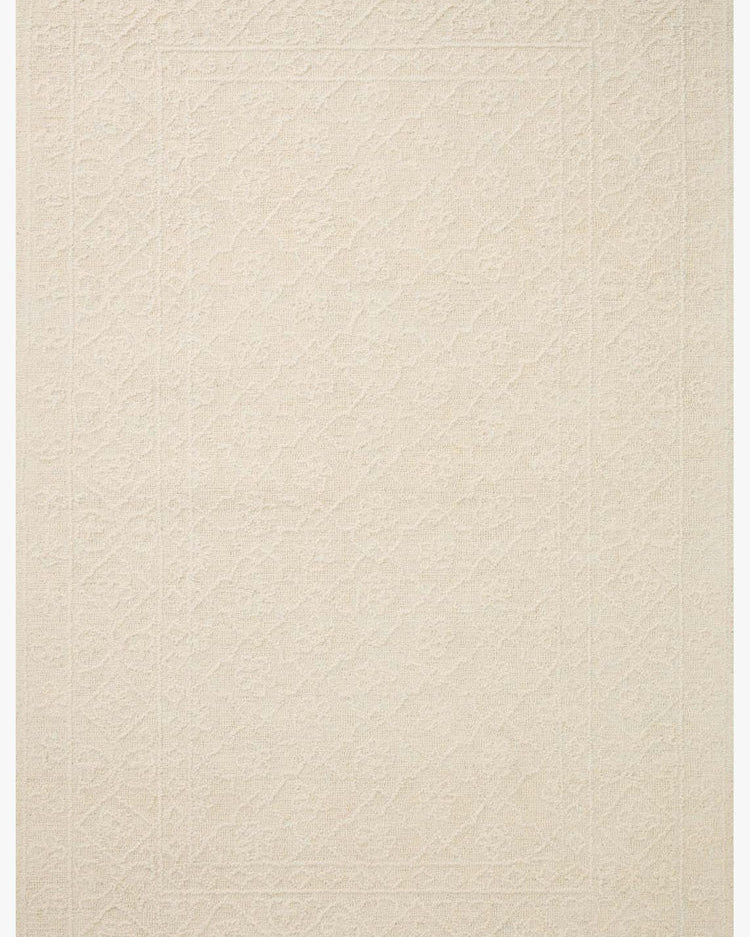 Loloi Cecelia Ivory / Ivory Rug RUGS - wool Loloi