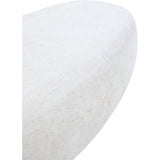 Medina Stone Coffee Table 4 - d - FURNITURE - coffee table - oval Renwil