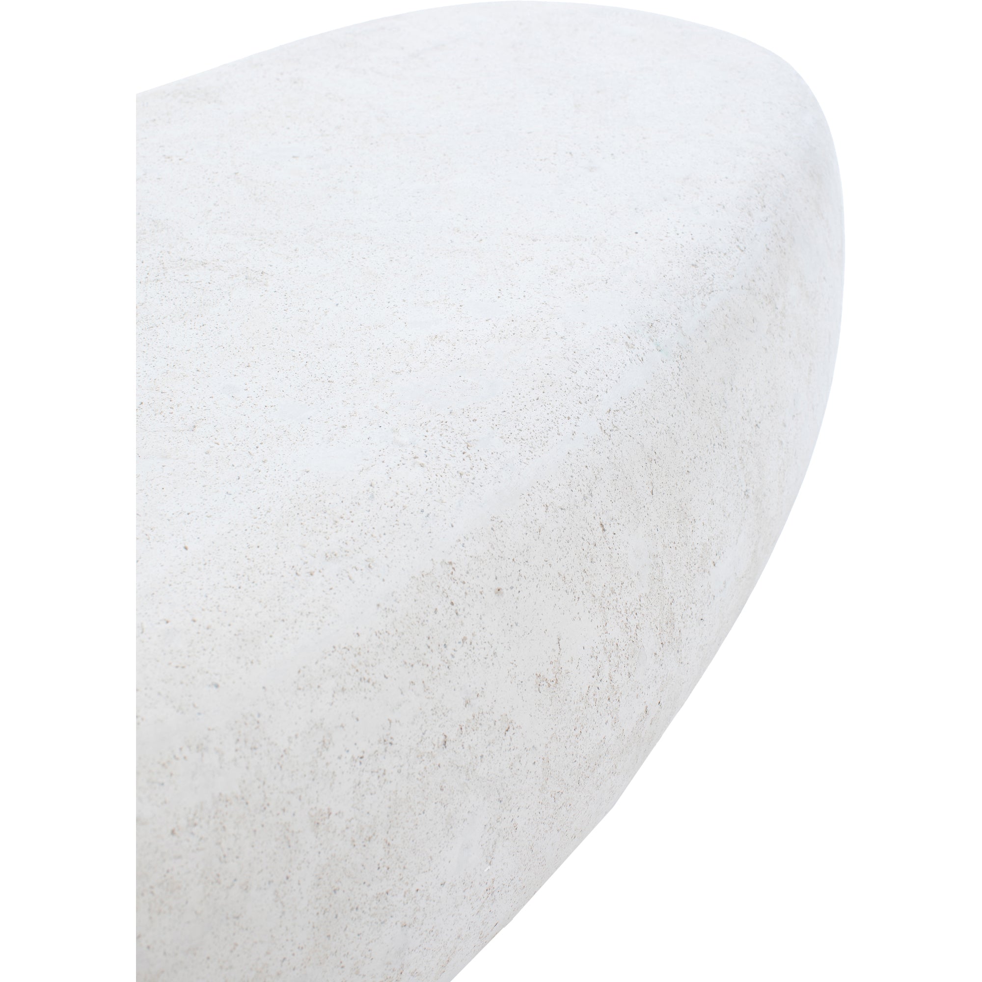 Medina Stone Coffee Table 4 - d - FURNITURE - coffee table - oval Renwil