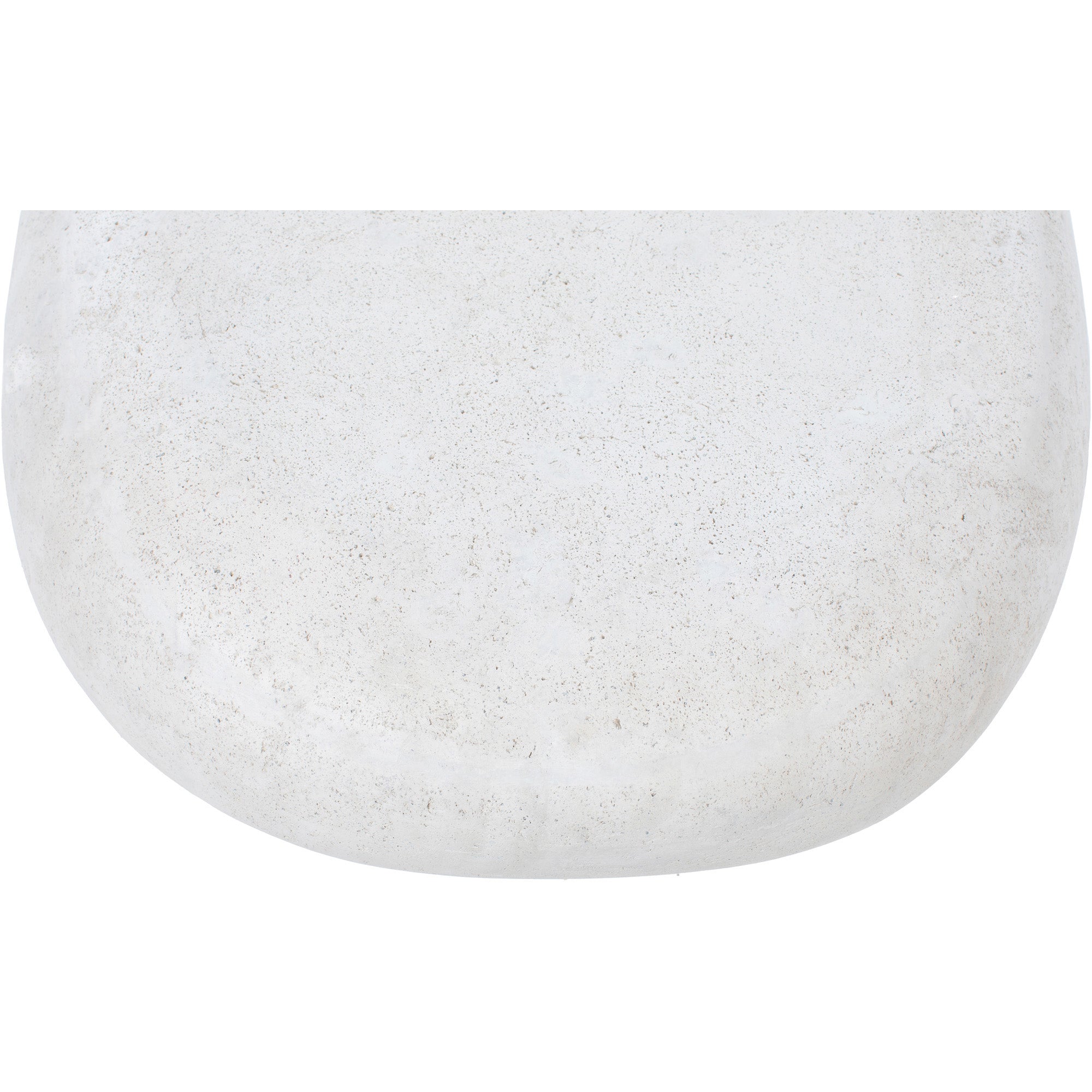 Medina Stone Coffee Table 4 - d - FURNITURE - coffee table - oval Renwil