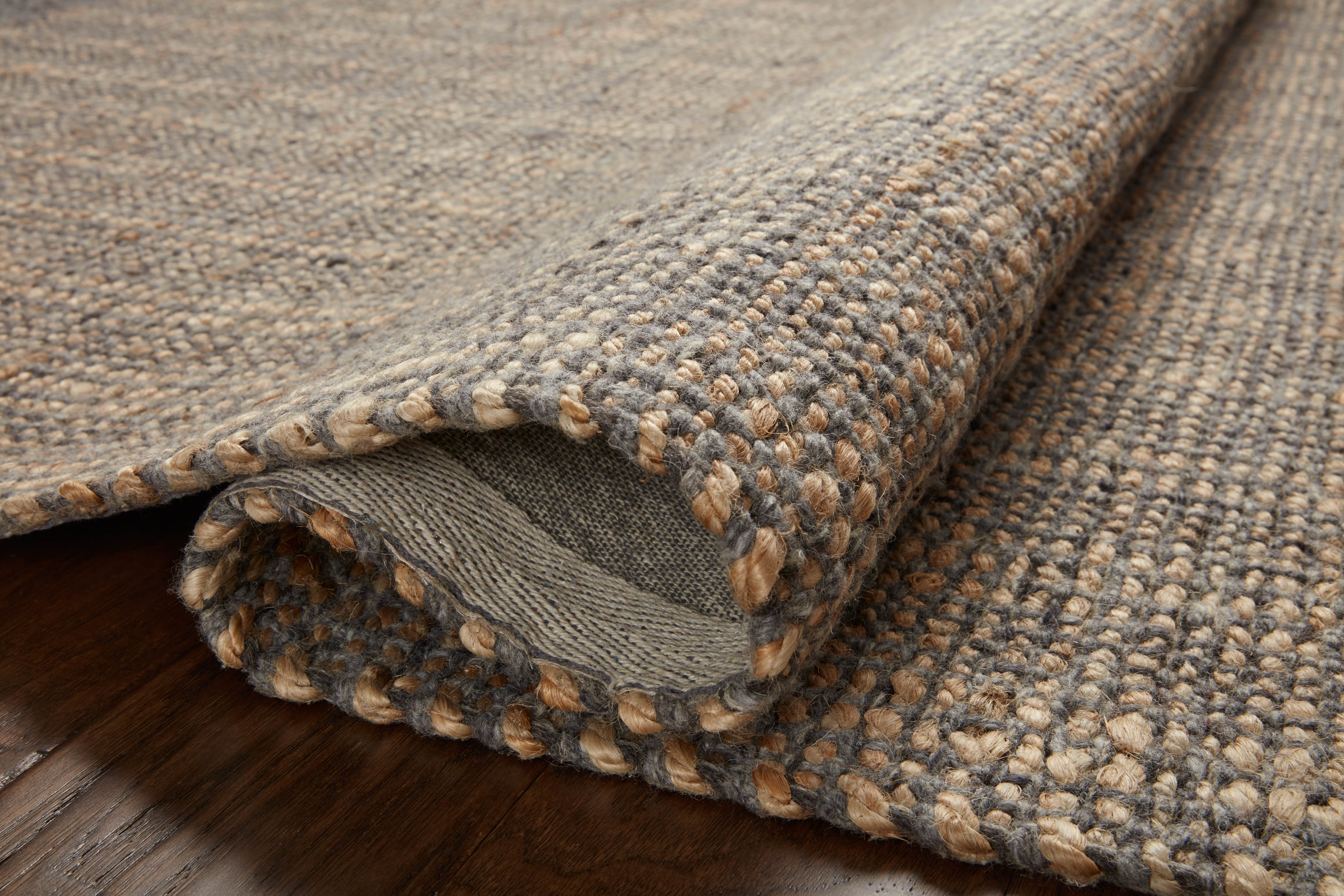 Jean Stoffer x Loloi Cornwall Charcoal / Natural Rug 2-patterned rugs Loloi